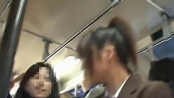 Asian Beauty Engages In Outdoor Intercourse In Public