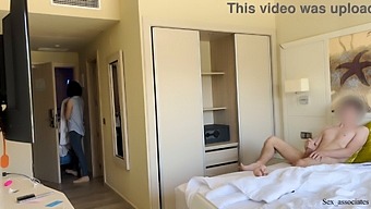 Exhibitionist Act: Hotel Maid Agrees To Jerk Me Off After I Expose My Penis