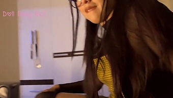 A Young Latina Babe Finally Gives In And Joins Me For A Movie Night At My Place