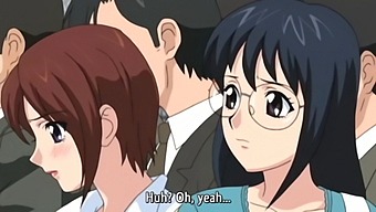 A Schoolgirl With A Cursed Bra Gets Gangbanged In A Train