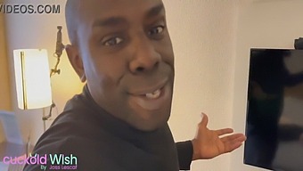 Oletsha'S Husband Allows A Cuckold To Join In On Their Sexual Encounter