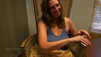 Beautiful Woman Seduces Her Stepson While Playing Cards.