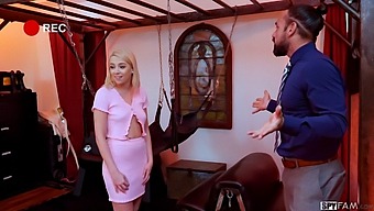 Madison Summers Fulfills Her Stepdad'S Kinky Basement Fantasy In Hd