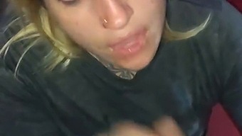 Satisfy Me With Your Oral Skills Until I Make Her Pretty Face Wet